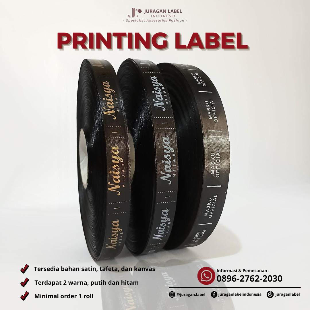 Label satin